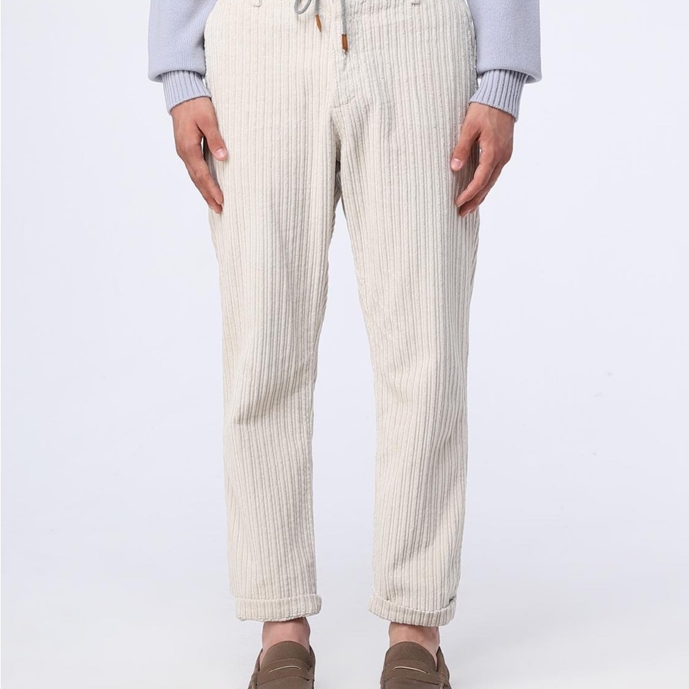 Eleventy Cream Kids Pants